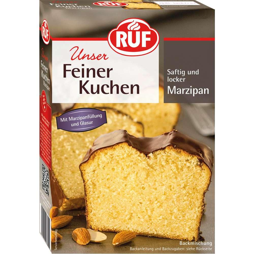 Baking mix for fine cakes, marzipan cakes