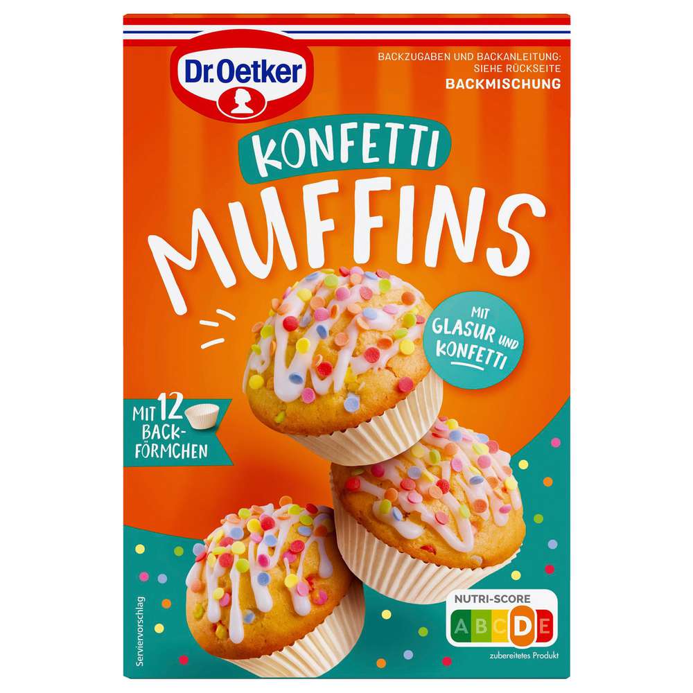 Confetti Muffins Baking Mix