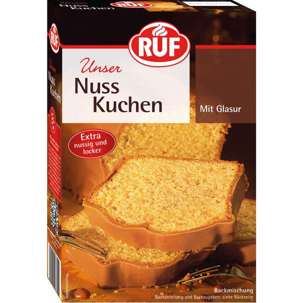 Baking mix, nut cake
