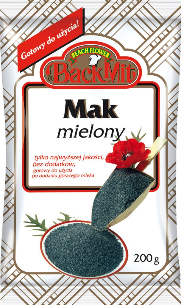 Backmit Ground Poppy Seeds 200 G