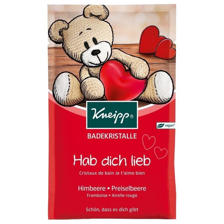 Kneipp Bathing Crystals I Love You - Raspberry & Cranberry
