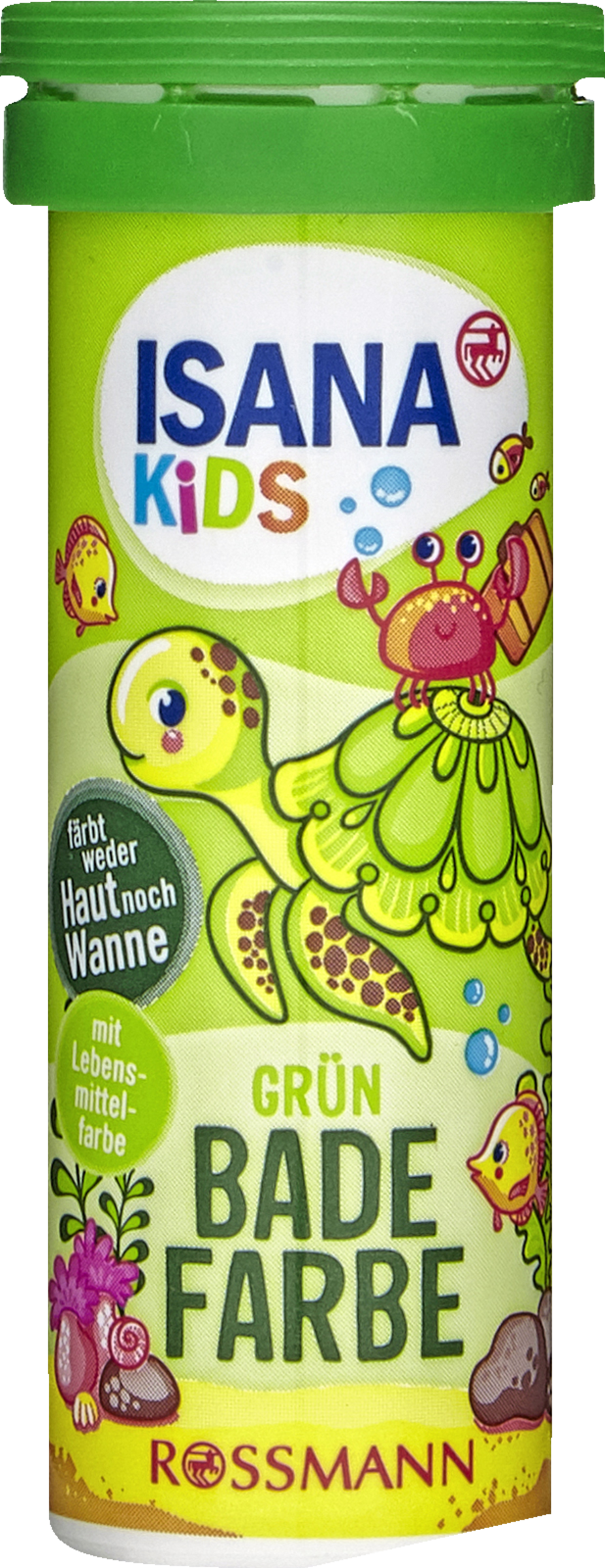 Bath water color green