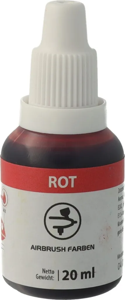 bakeryteam liquid food coloring (airbrush) red 20 ml