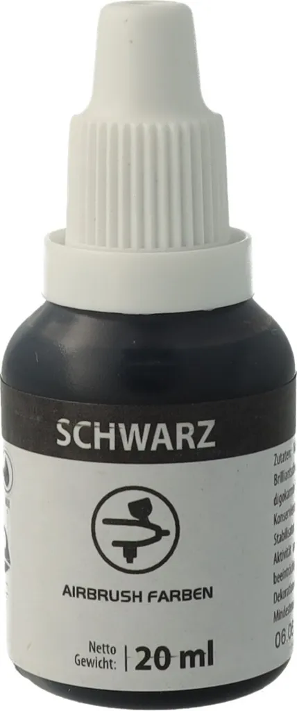 bakeryteam liquid food coloring (airbrush) black 20 ml