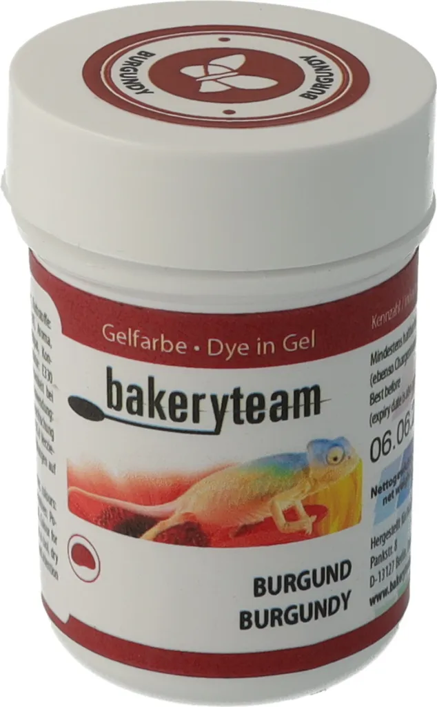 bakeryteam food coloring 35g Burgundy