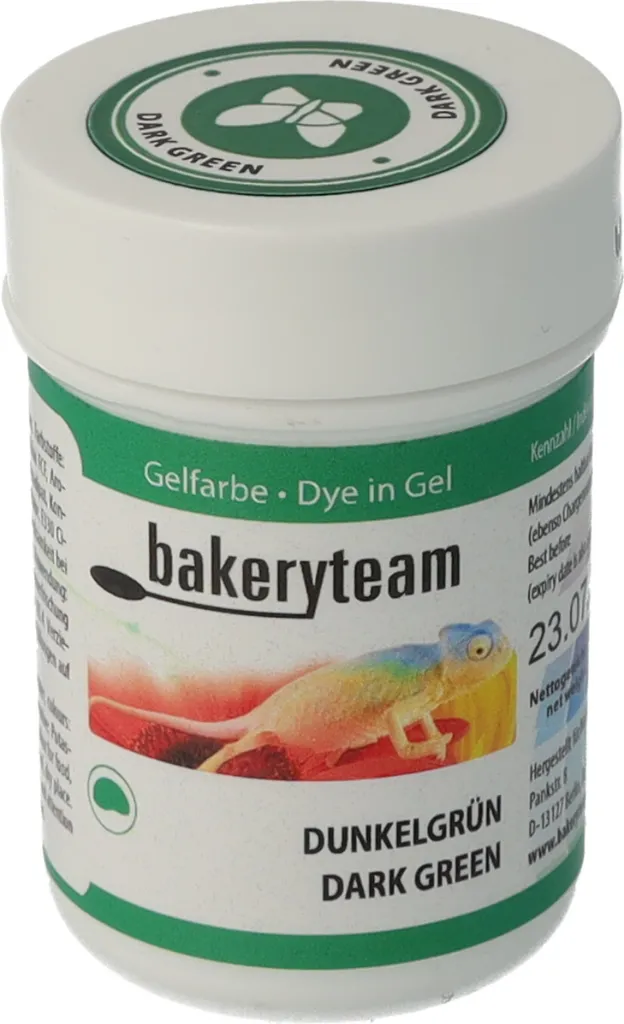 bakeryteam food coloring 35g Dark Green
