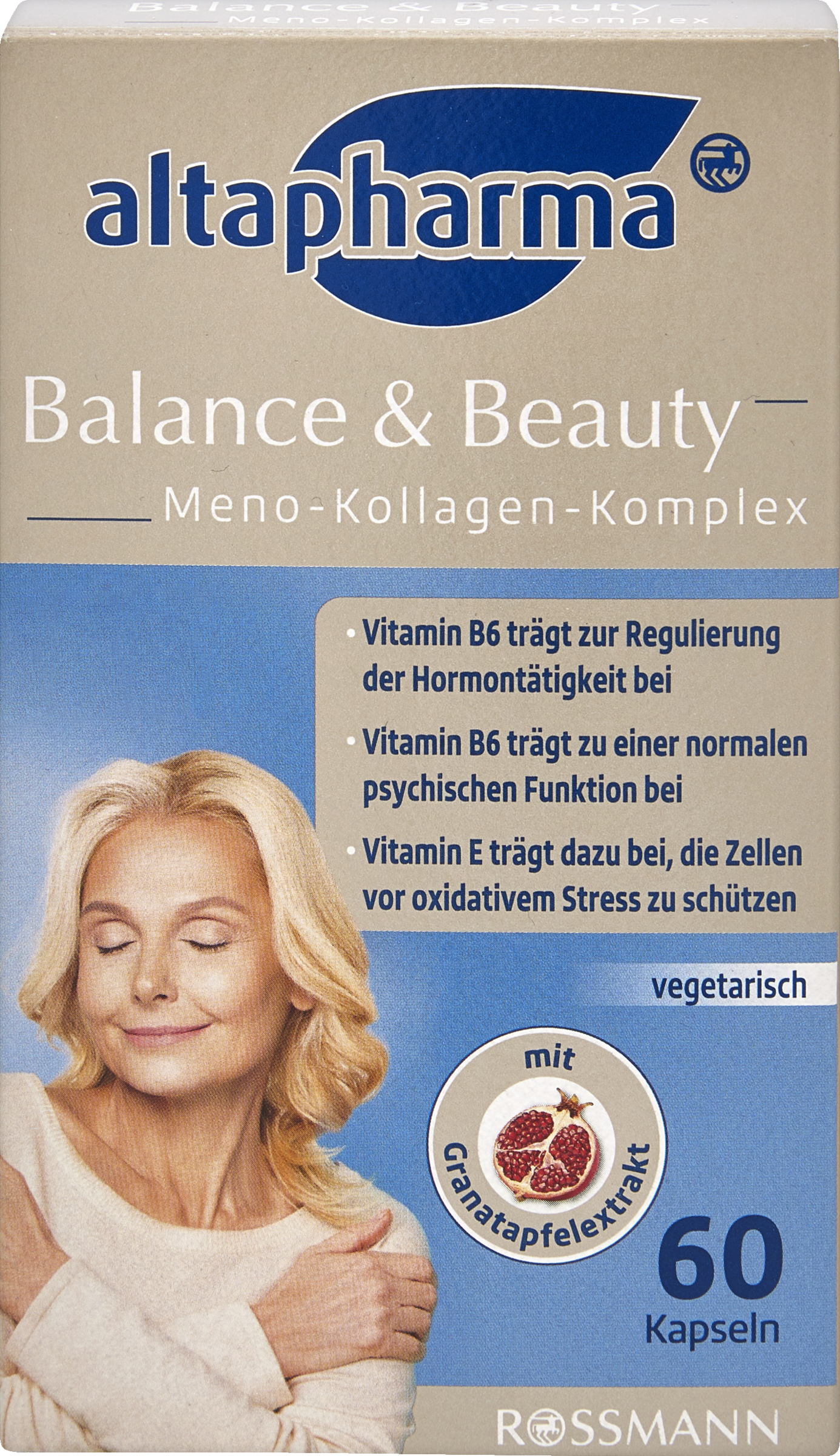 altapharma Balance & Beauty - Meno collagen complex capsules