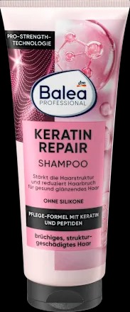 Balea PROFESSIONAL Shampoo Keratin Repair, 250 ml