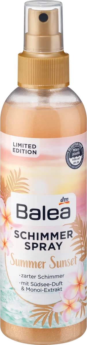 Balea Summer Sunset Shimmer Body Spray 200 ml (Limited Edition)