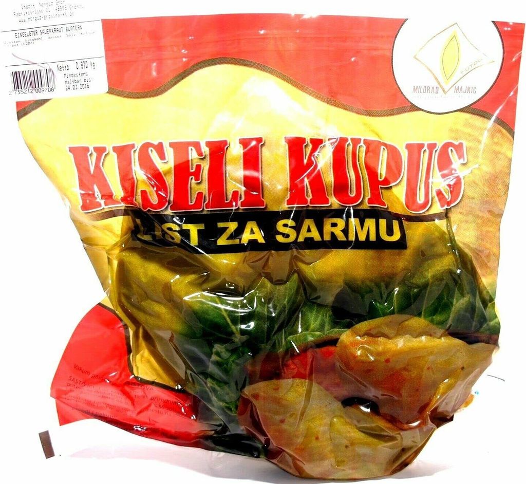 Balkaneta - Kiseli Kupus - pickled whole cabbage - (approx. 2 kg)