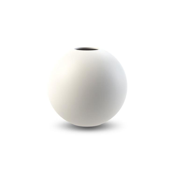 Cooee Design Ball Vase White