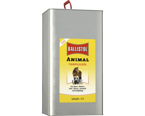 Ballistol Animal, 5 liters natural care oil for skin, fur, ears, hooves and paws of pets and farm animals