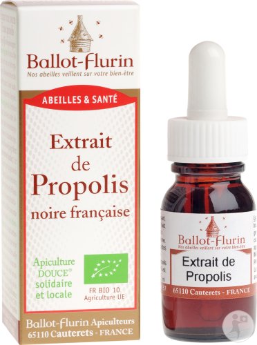 Ballot-Flurin Black Propolis Extract Dropper Bottle 15ml