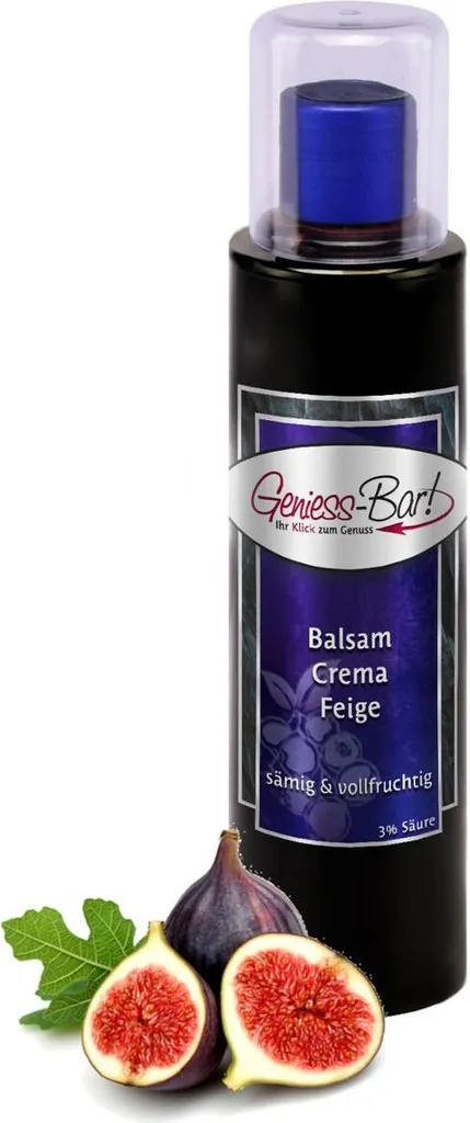 Balsamic Cream Fig 0.26L 3% acid with original Crema di Aceto Balsamico di Modena IGP