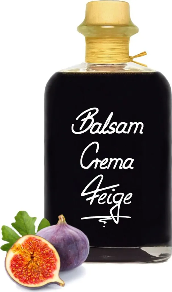 Balsamic Cream Fig 1L 3% acid With original Crema di Aceto Balsamico di Modena IGP.