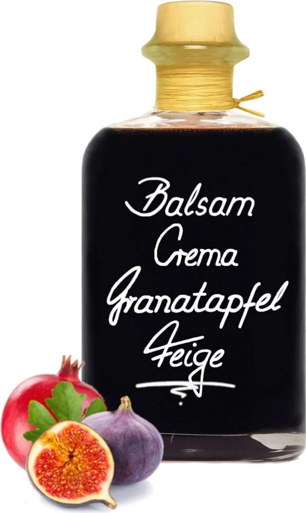 Balsamic Cream Pomegranate Fig 1L - Very fruity & thick 3% acid Balsam Crema Grenadine