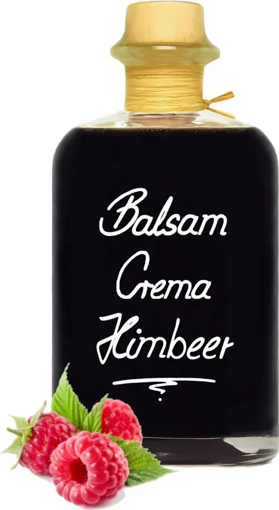 Balsamic Cream Raspberry 0.5L 3% acid with original Crema di Aceto Balsamico di Modena IGP