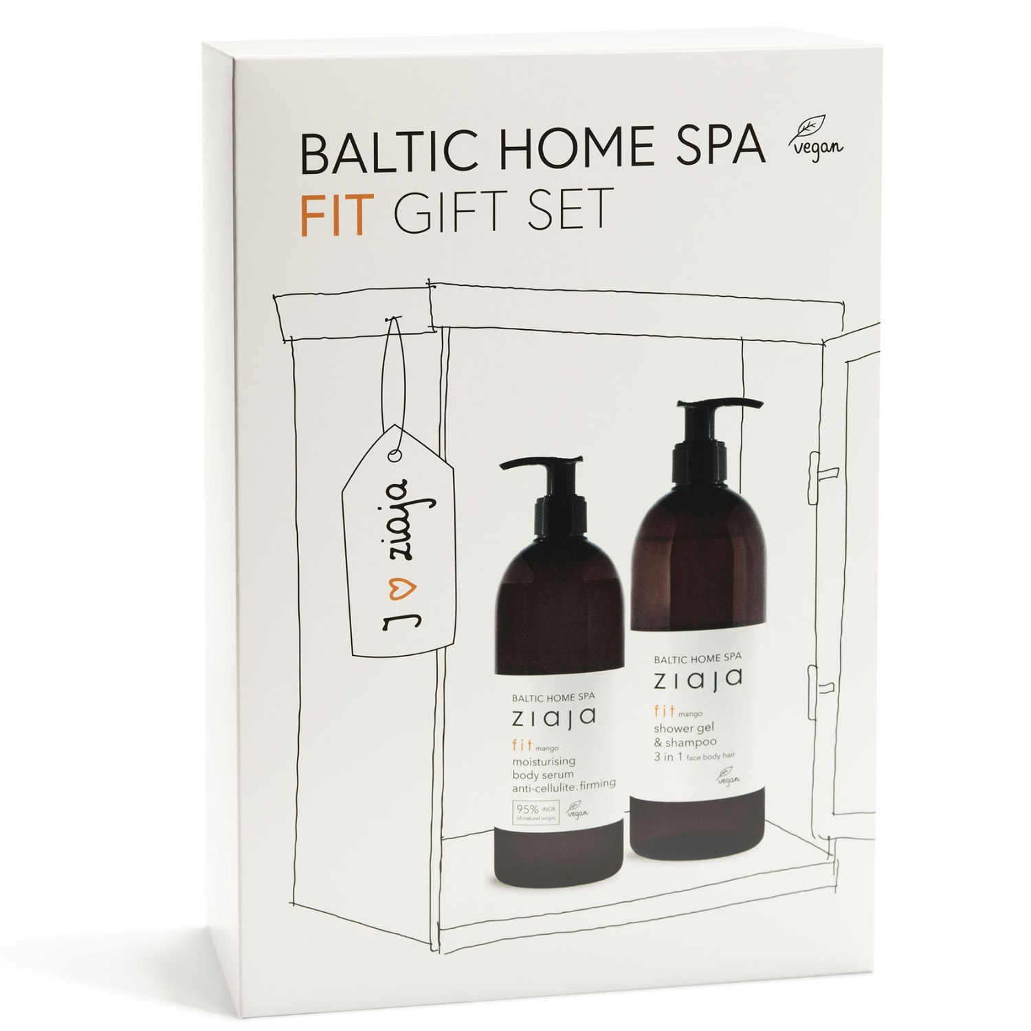 Ziaja Baltic Home Spa Fit gift set