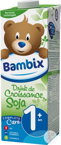 Bambix growth drink soy 1+ year 1L