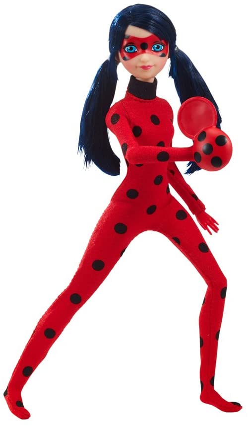 Bandai Miraculous Ladybug Dressing Doll 26 Cm 39748, Ladybird, ., Red