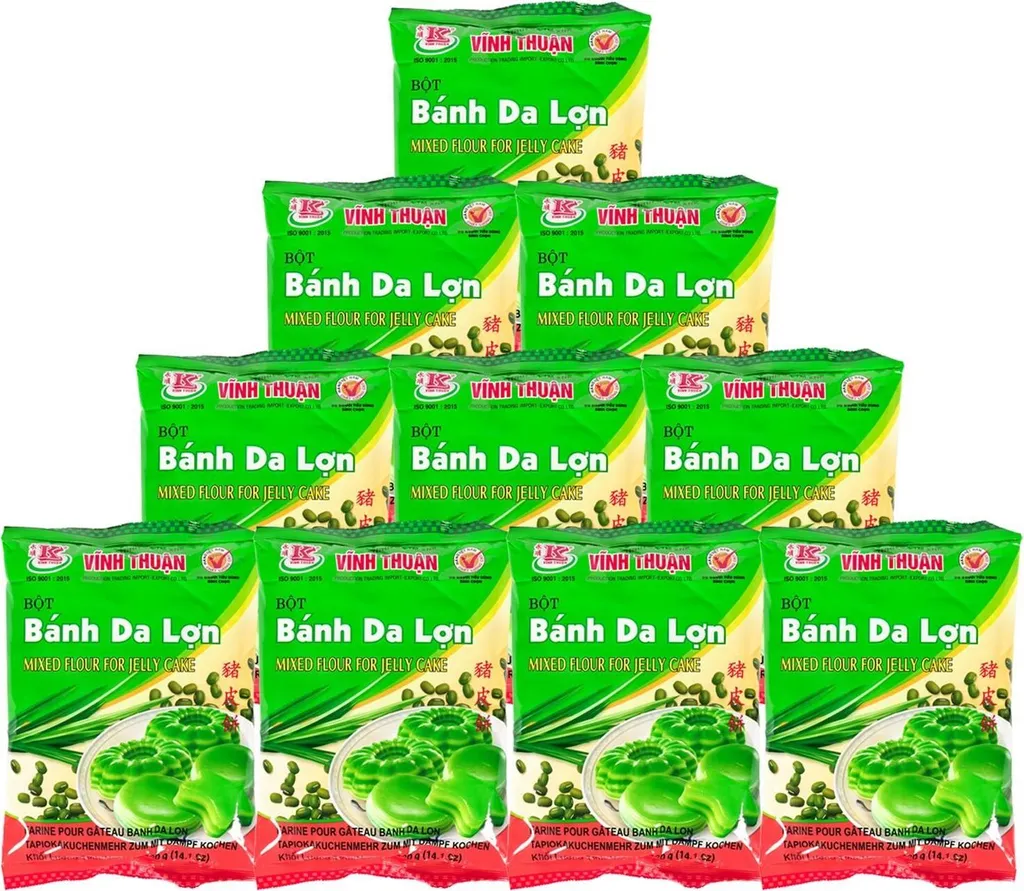 Banh Da Lon Flour Kanom Chan Flour 10x400g