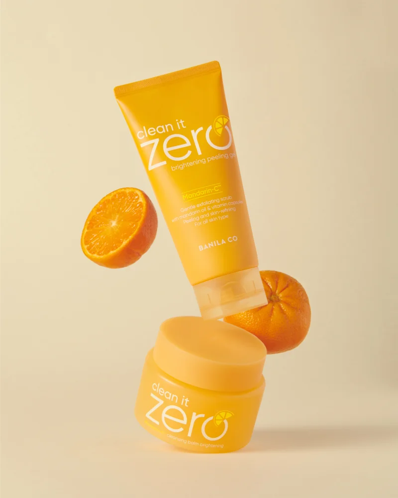 Banila Co. clean it zero Mandarin-C™ brightening smoothing peeling gel for facial skin rejuvenation