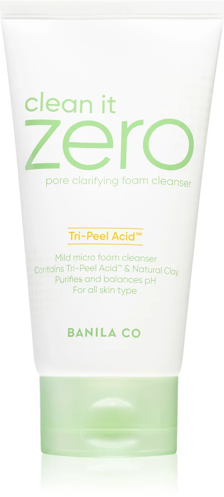 Banila Co. clean it zero pore clarifying cleansing cream foam Moisturizes the skin and refines the pores