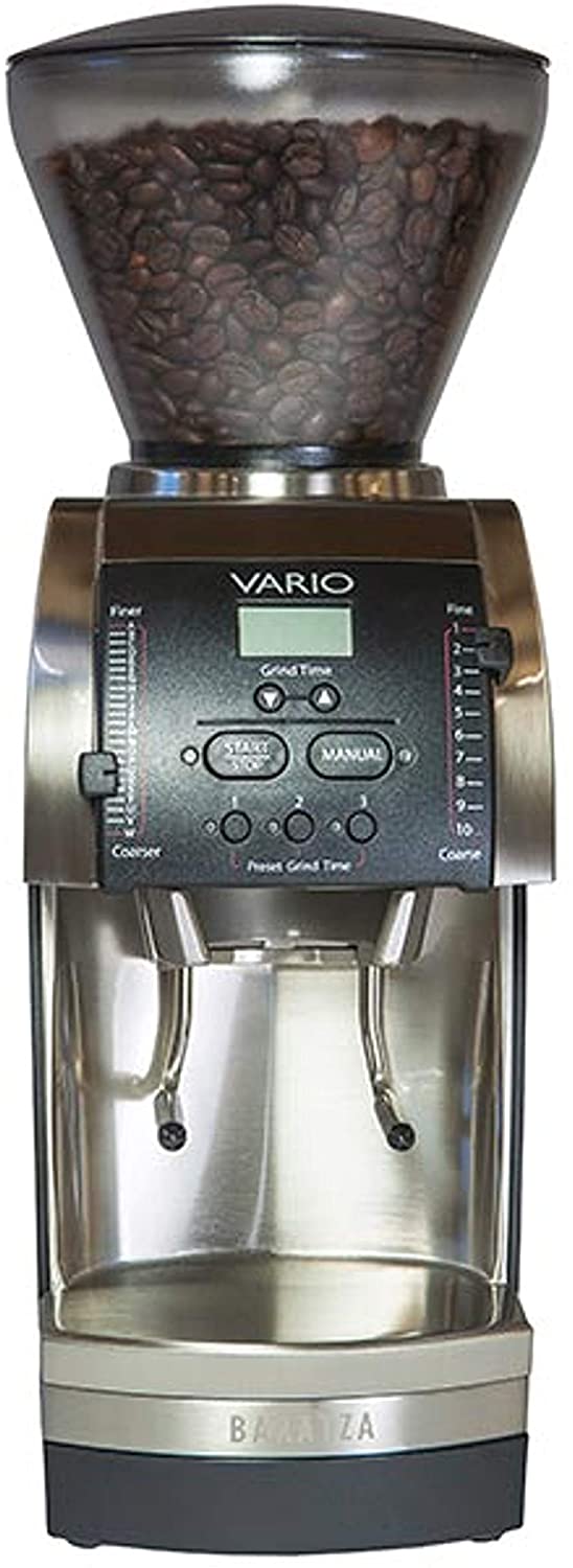 Baratza CD Vario Blanc Electronic Coffee Grinder, Aluminium, 1 Litre, Silver