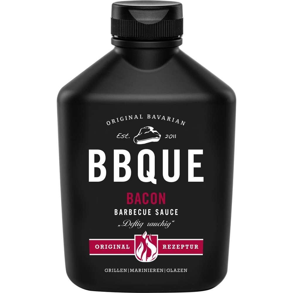 Barbecue sauce, bacon