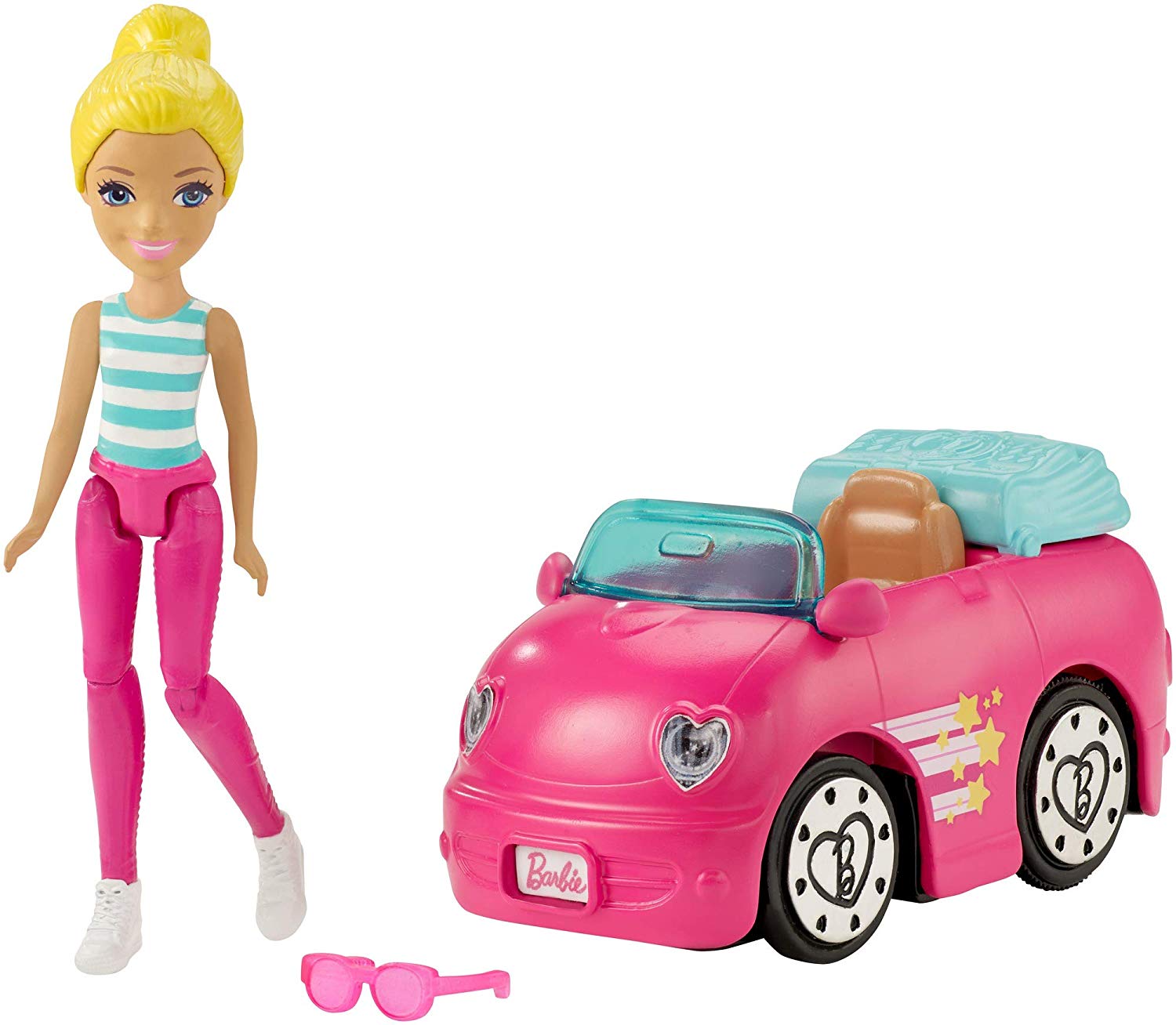 Mattel Barbie On The Go Motorized Car Assort A