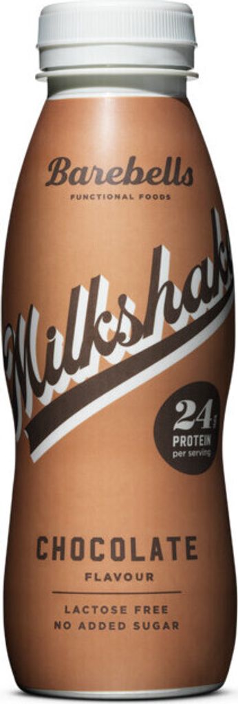 Barebells Protein Milkshake 330 ml chocolate / Proteingetränke / RTD / Laktosefreier, proteinreicher Milchshake mit unwiderstehlich cremigem Geschmack