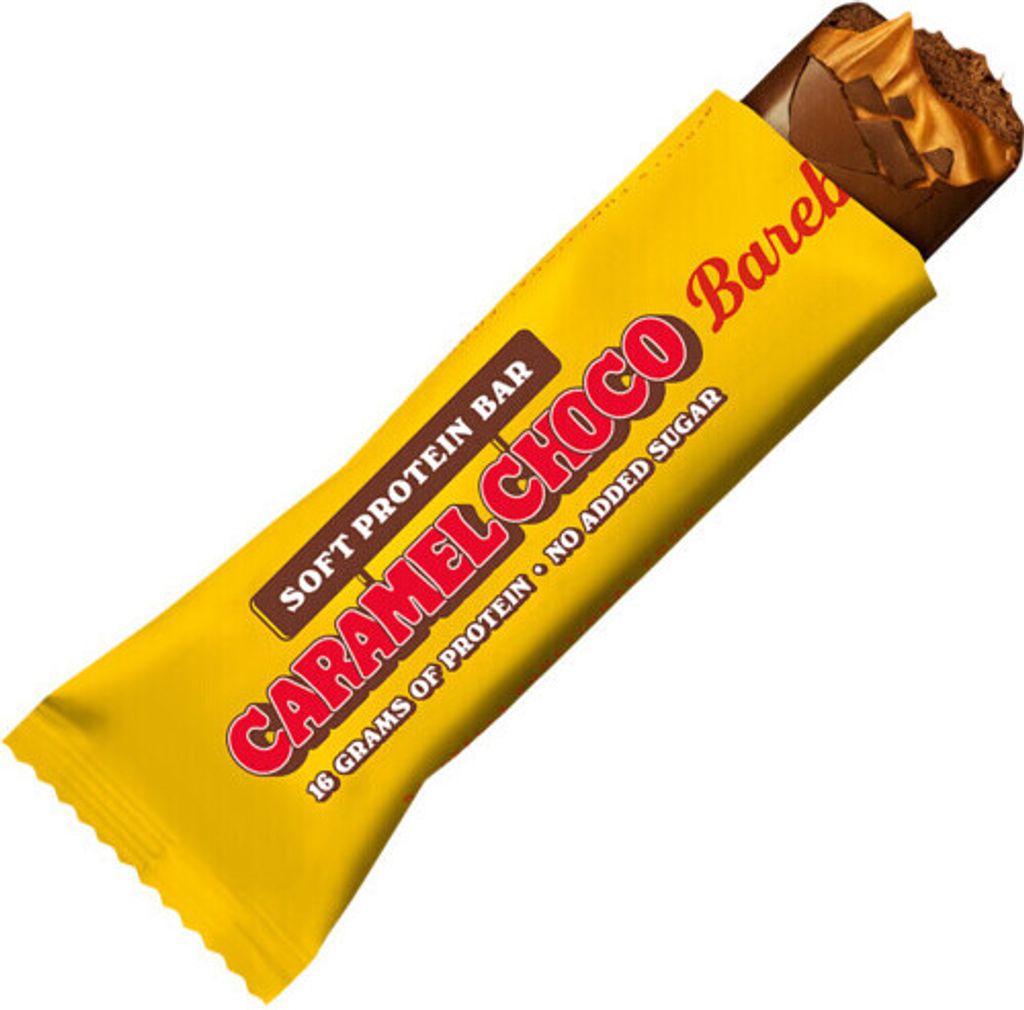 Barebells Soft Protein Bar 55 g caramel choco / Riegel, Cookies & Brownies / Unglaublich weicher Proteinriegel ohne Zuckerzusatz