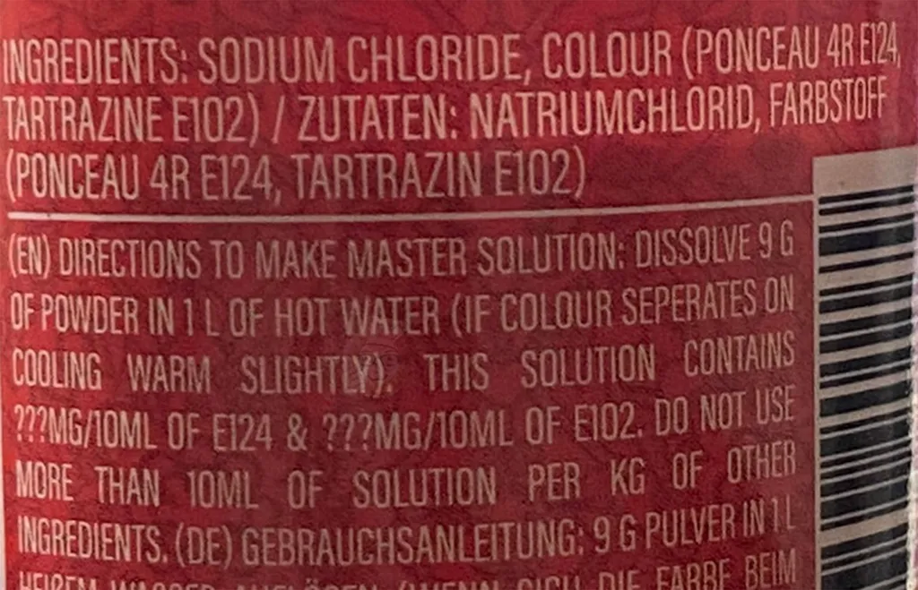 Barkat Food Coloring Red Powder 25g