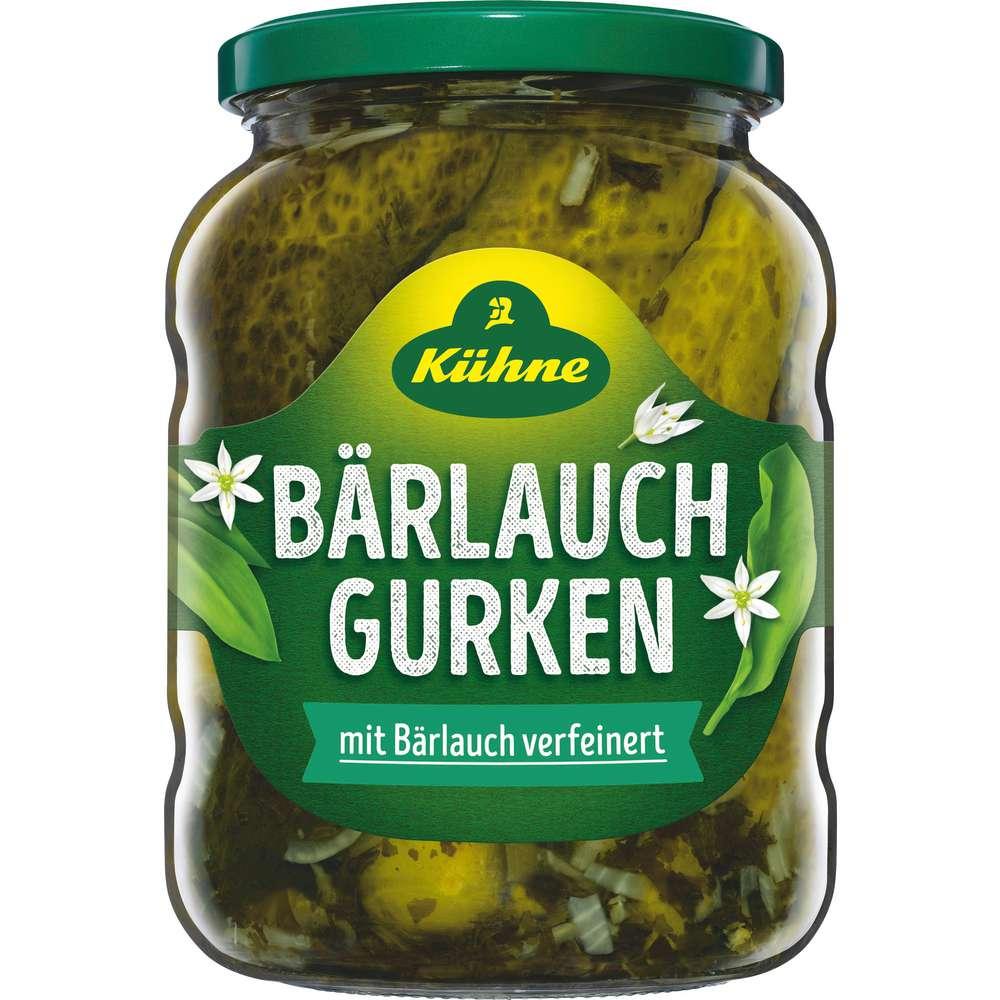 Wild garlic cucumbers