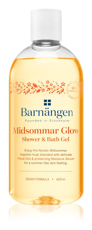 Barnängen MidSommar Glow Shower Gel & Bubble Bath