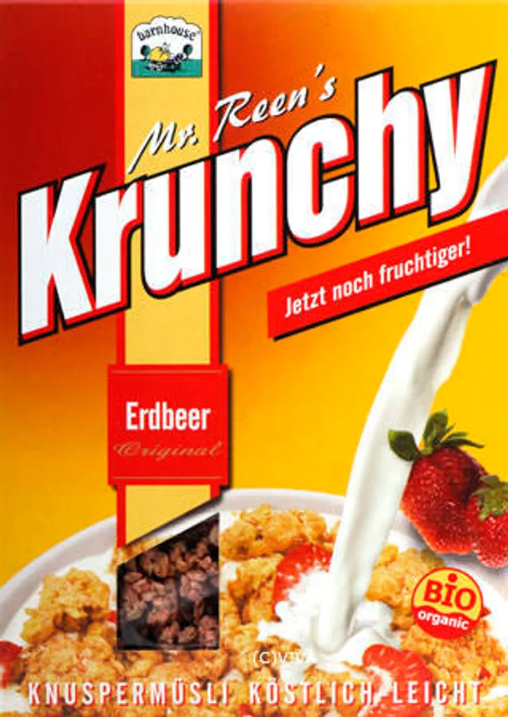 Barnhouse Krunchy Erdbeer -- 700g