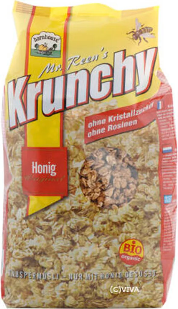 Barnhouse - Krunchy Honig  - 600 g