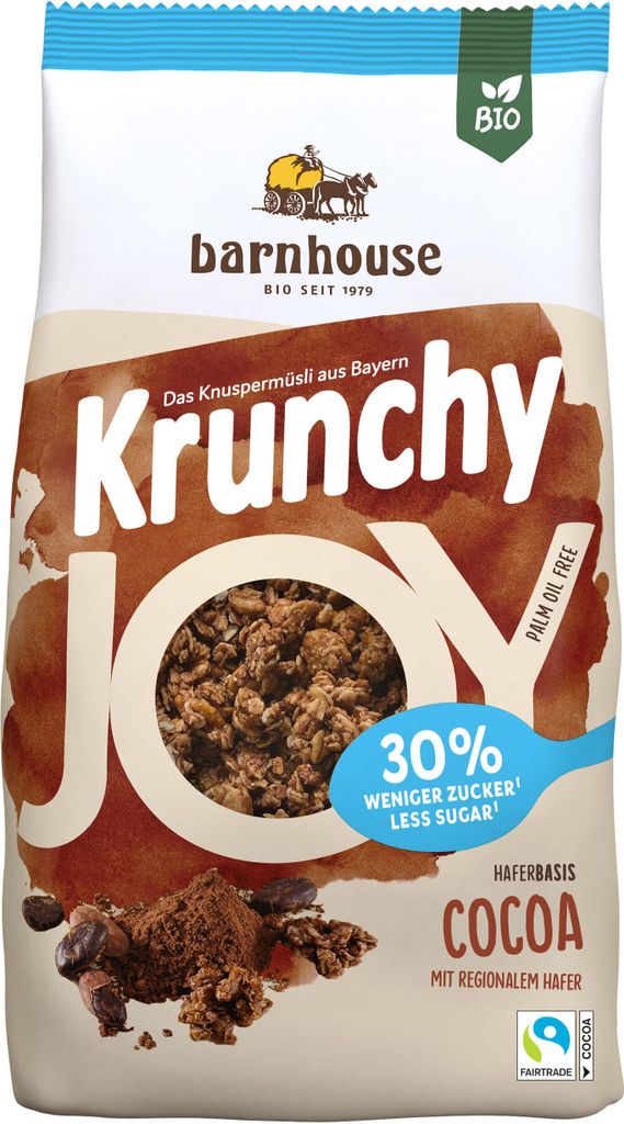Barnhouse Krunchy Joy Cocoa -- 375g