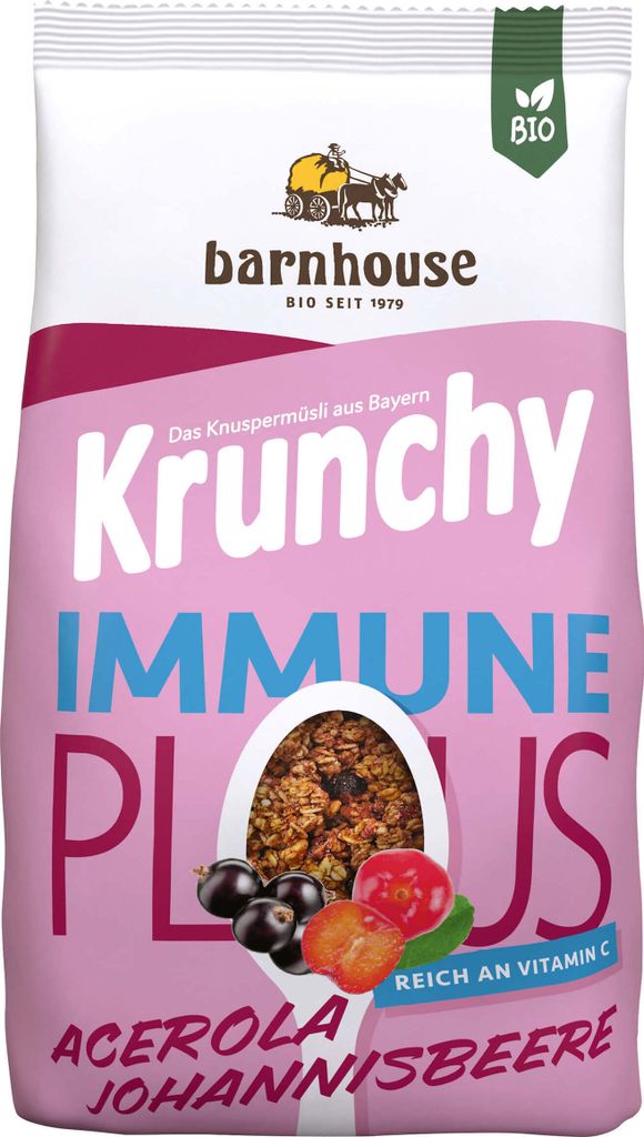 Barnhouse Krunchy Plus Immune -- 325g