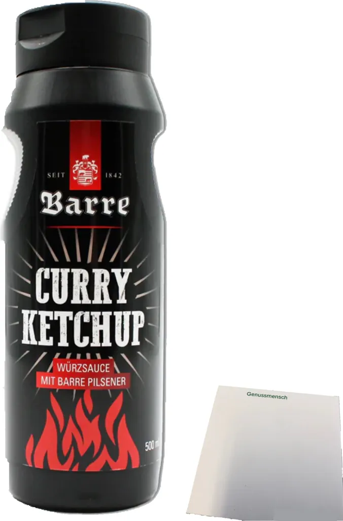 Barre Curryketchup (500ml Flasche) + usy Block