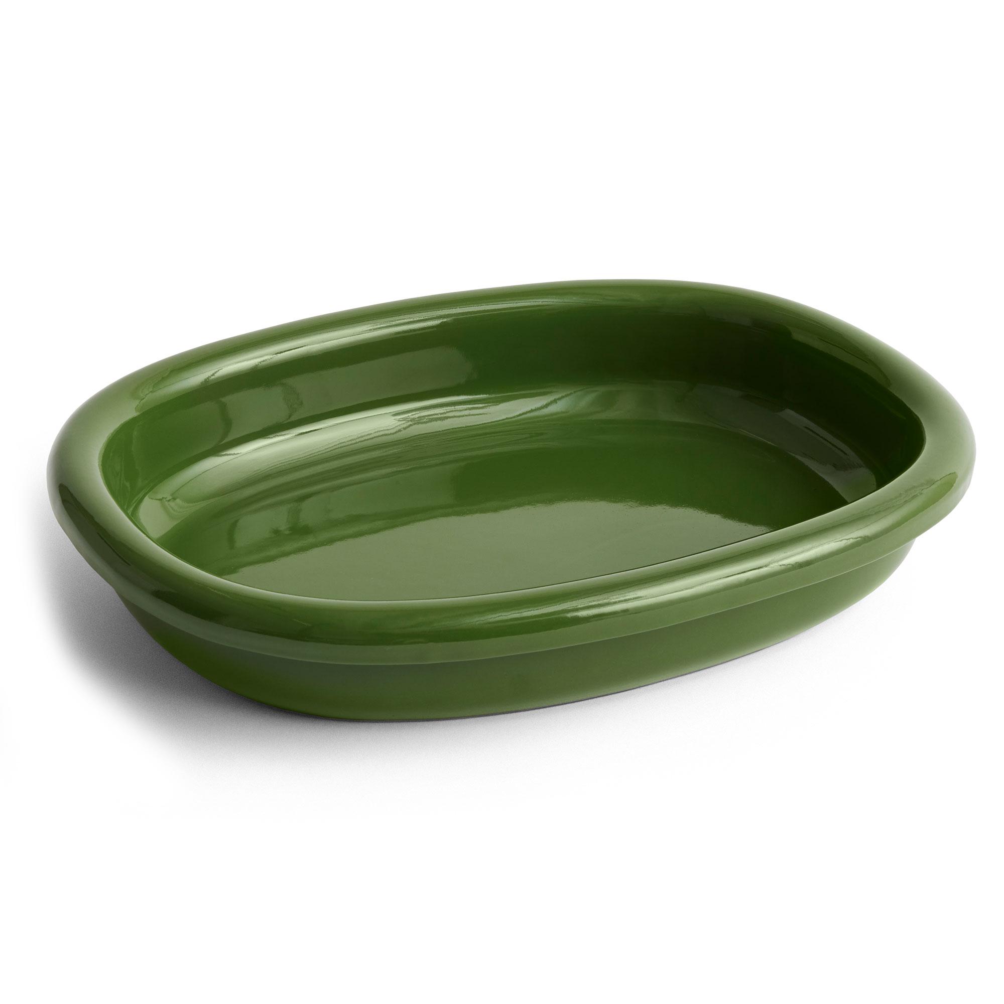 Barro oval serving tray large 27x36 cm