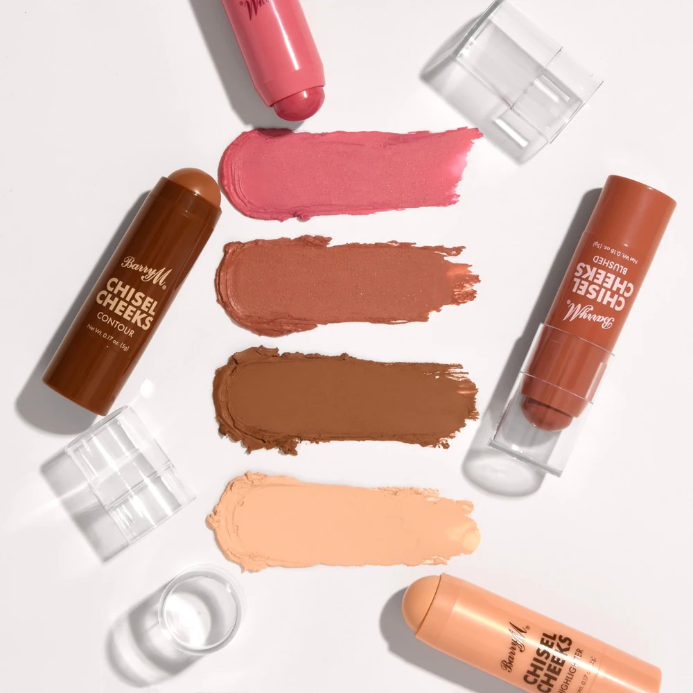 Barry M Chisel Cheeks Cream Blush in the form of a stick