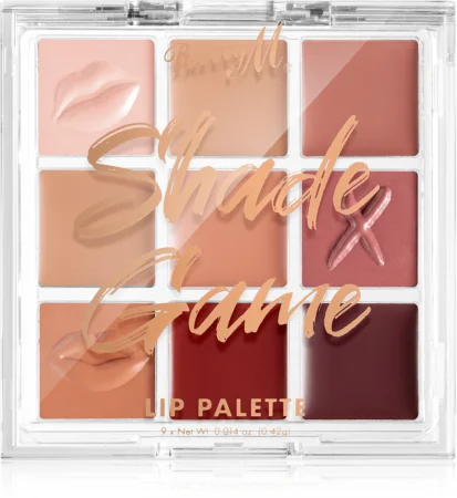 Barry M Shade Game Palette with lipsticks