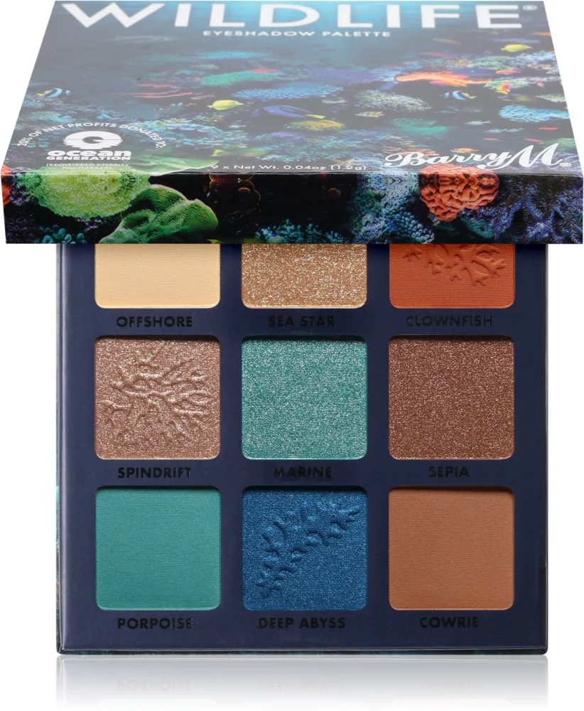 Barry M Wildlife Ocean Eyeshadow Palette