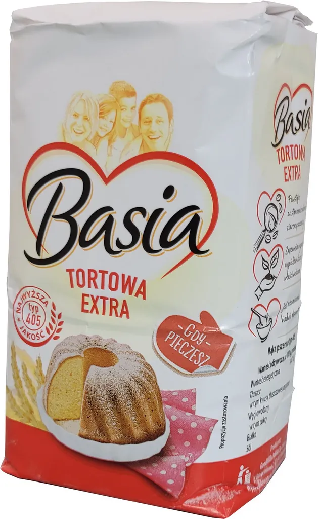 Basia Extra Wheat Cake Flour Type 405 1 Kg