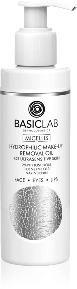 BasicLab Dermocosmetics Micellis oil for cleansing and make-up removal for very sensitive skin