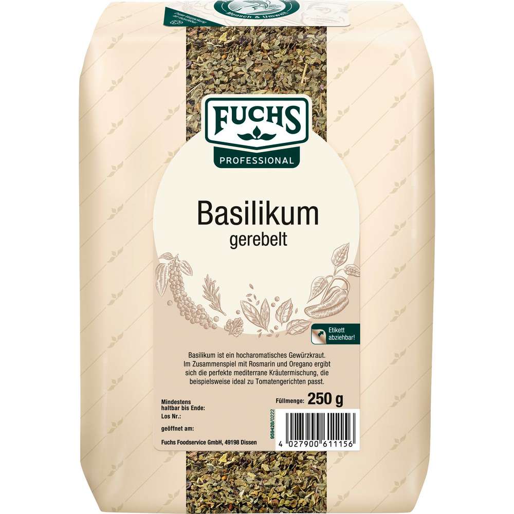 basil, shredded
