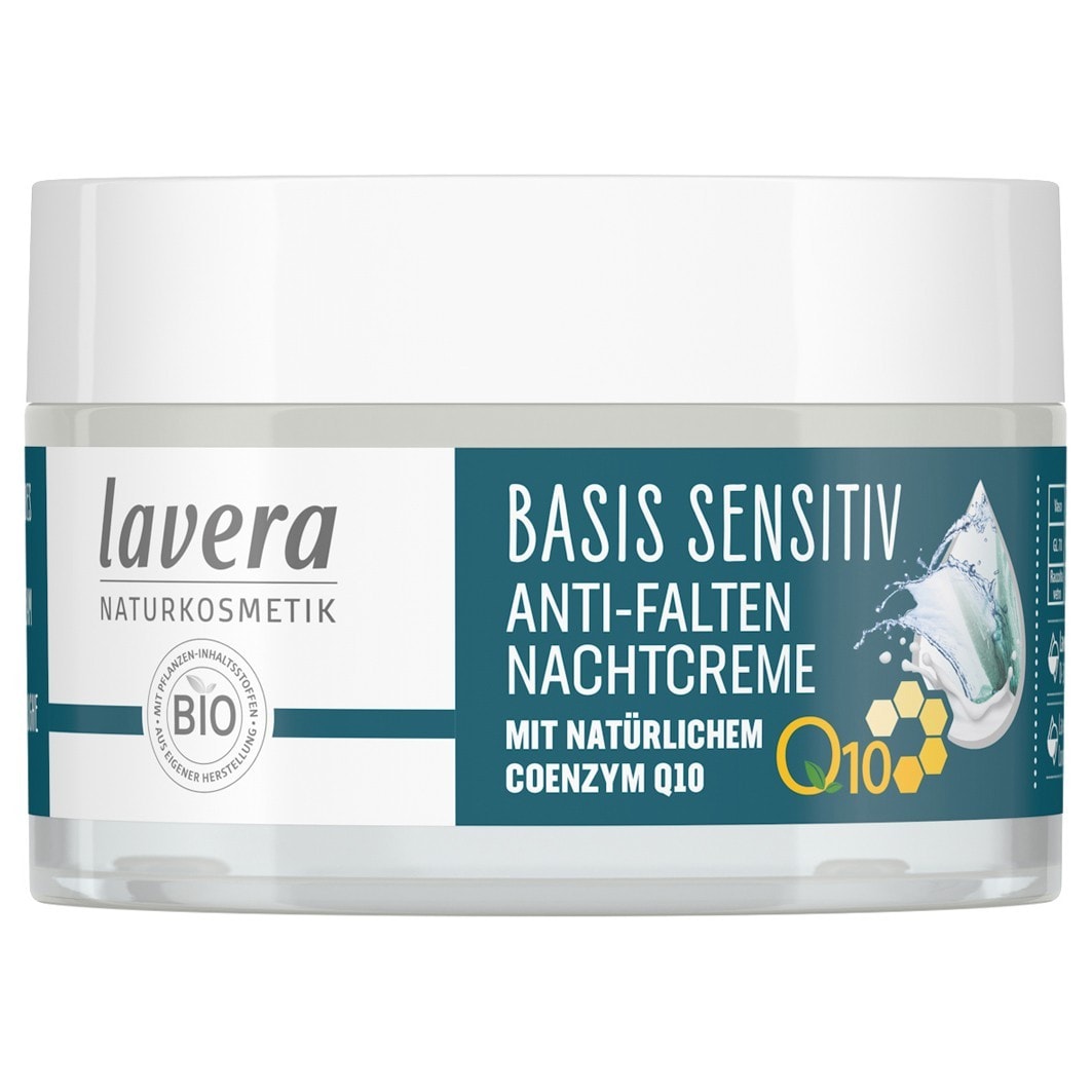 lavera Base sensitive anti-wrinkle night cream Q10