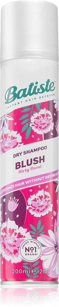 Batiste Blush Flirty Floral dry shampoo for volume and shine