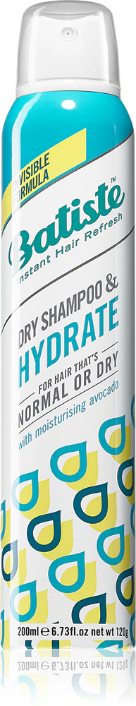 Batiste Hydrate dry shampoo for dry and normal hair
